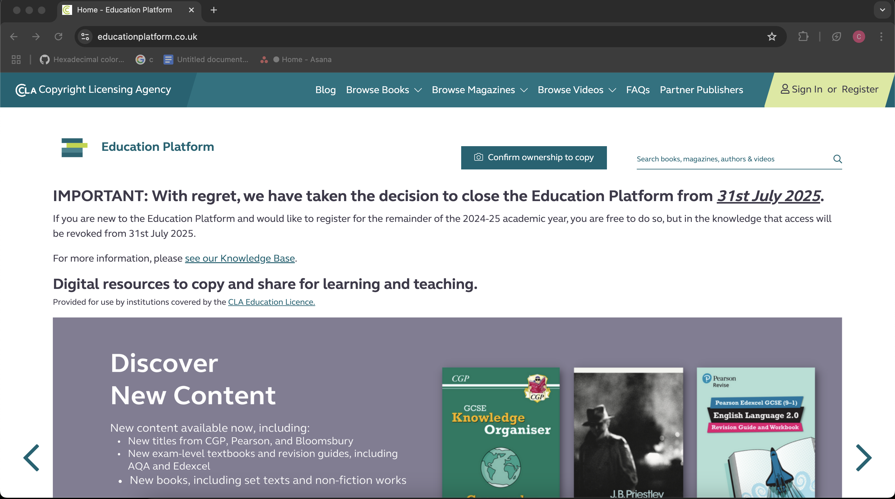 TVF CLA Education Platform - Image 1